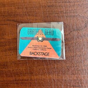 Grateful Dead Backstage Pass